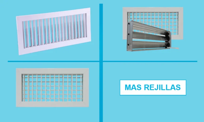 rejillas aire acondicionado